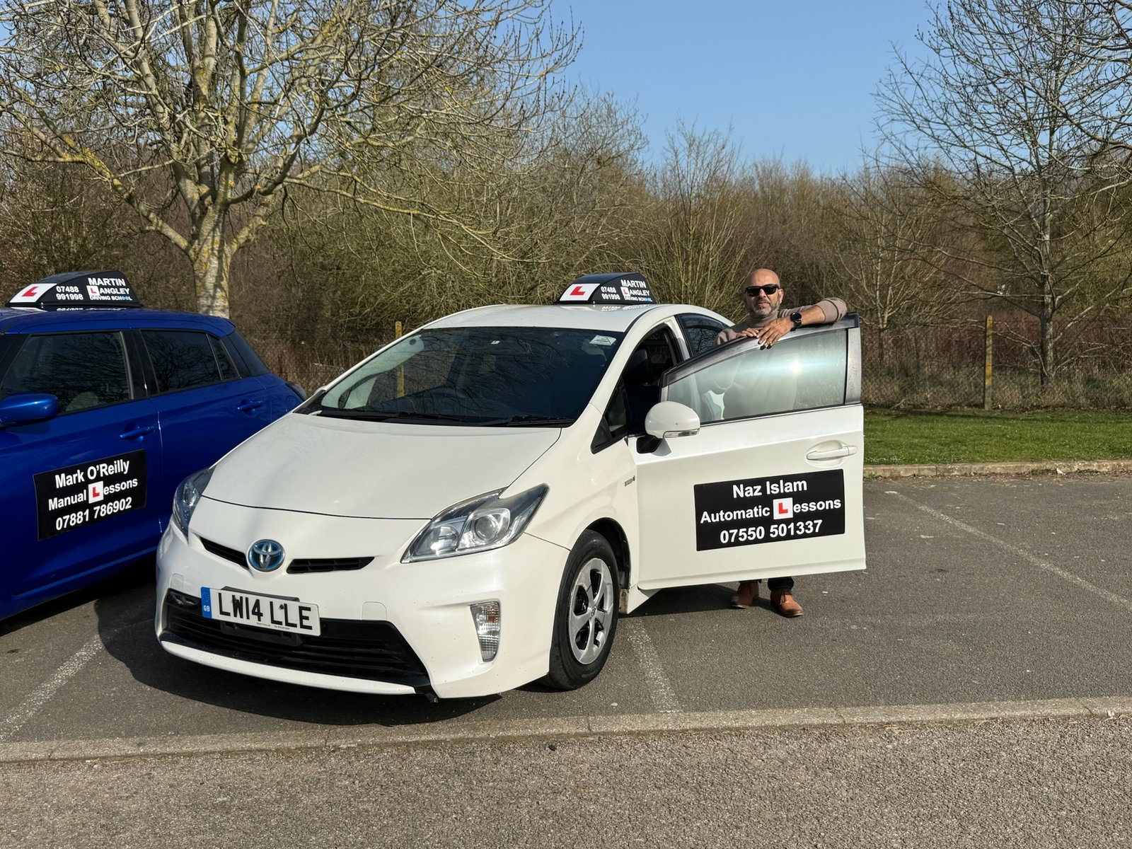 Martin Langley Driving School homepage banner